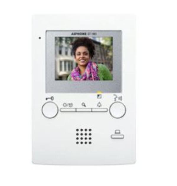 Aiphone GT Series 4 wire Intercom monitor, 3.5 inch White Screen, APHGT-1M3