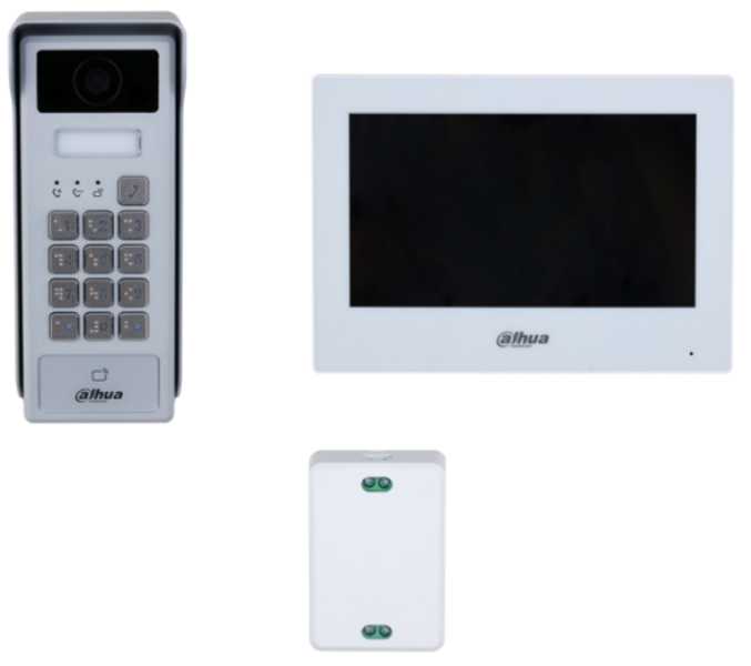 Dahua Smartphone 2-wire intercom Kit with Keypad & Card, DHI-KTX03