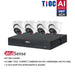 Dahua TIOC 6MP Surveillance Kit 4 Channel Kit, DH-K6044TIOC