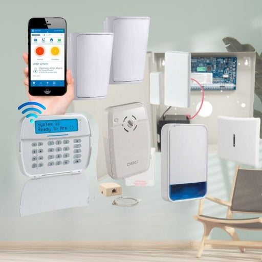 DSC Neo Alarm System Premium Kit, Smartphone App