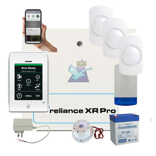 Hills Security Alarm System Reliance XRPro, Touchnav Kit, RELIANCE-XRPRO-K2-1