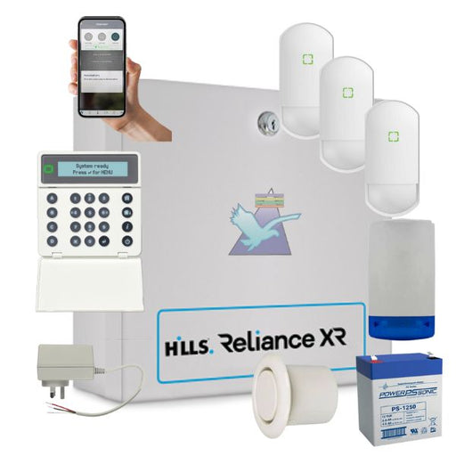 Hills Security Alarm System Reliance XRPro, RELIANCE-XRPRO-K3-2