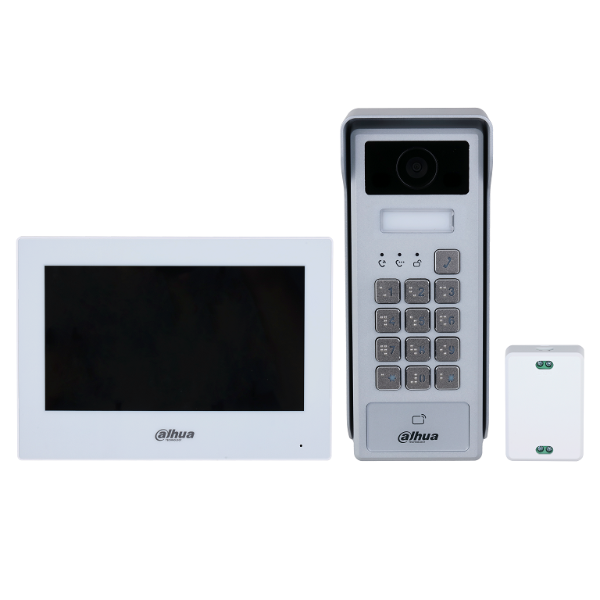 Dahua Smartphone 2-wire intercom Kit with Keypad & Card, DHI-KTX03