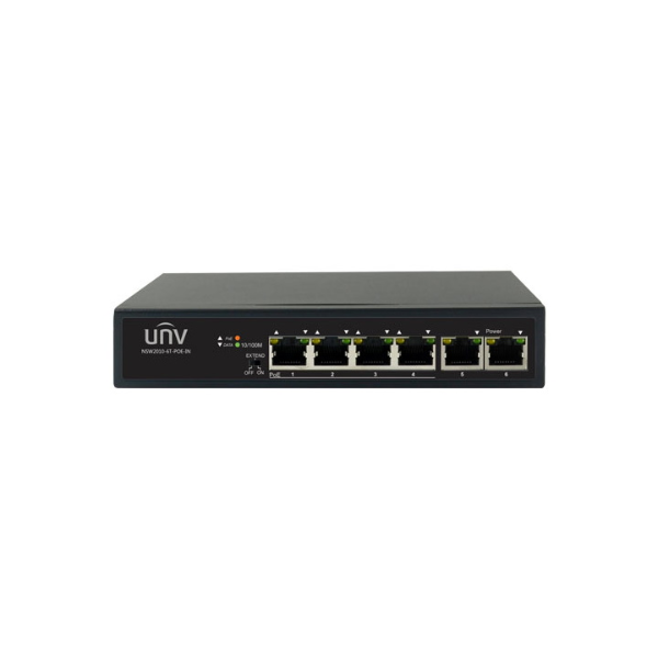 Uniview Network Switch 4 Port POE, NSW2010-6TPOE