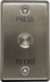 SMART Press to Exit, Anti-vandal Push Button Switch with Stainless Steel Plate, IP65