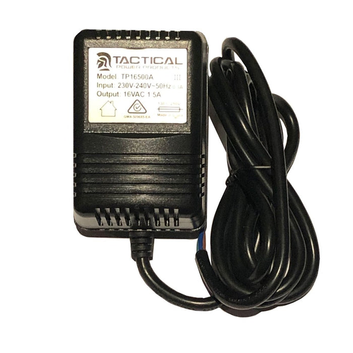 Hills Power Supply for alarm system, Plug Pack 16V AC 1.5A, TP-16500A-CTC Communications