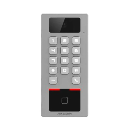 Hikvision Access Control Terminal, Intercom Camera, Keypad, Mifare Reader, Wifi, IP65, IK09, Access Control Terminal, AXS-K1T502DBWX-C