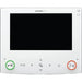 Aiphone GT Series 4 wire Intercom monitor, 7 inch LCD White Screen, APHGT-1C7