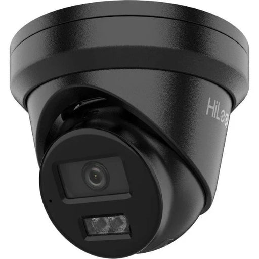 HiLook Acusense 8MP Turret Camera, Fixed 2.8mm, IR 30m, Mic, IPC-T282H-MU black colour